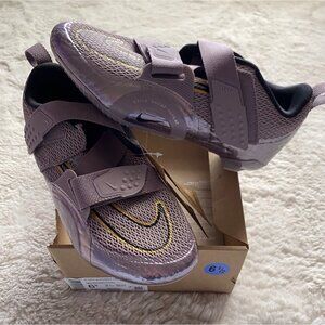 NIKE WOMEN'S SUPERREP CYCLE 2 NEXT NATURE PURPLE SMOKE METALLIC SZ 6.5 NEW